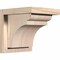 Ekena Millwork Yorktown Smooth Corbel w/Backplate, Douglas Fir, 7 1/2"W x 8"D x 8"H COR08X08X08YOR01SDF - alternate 1